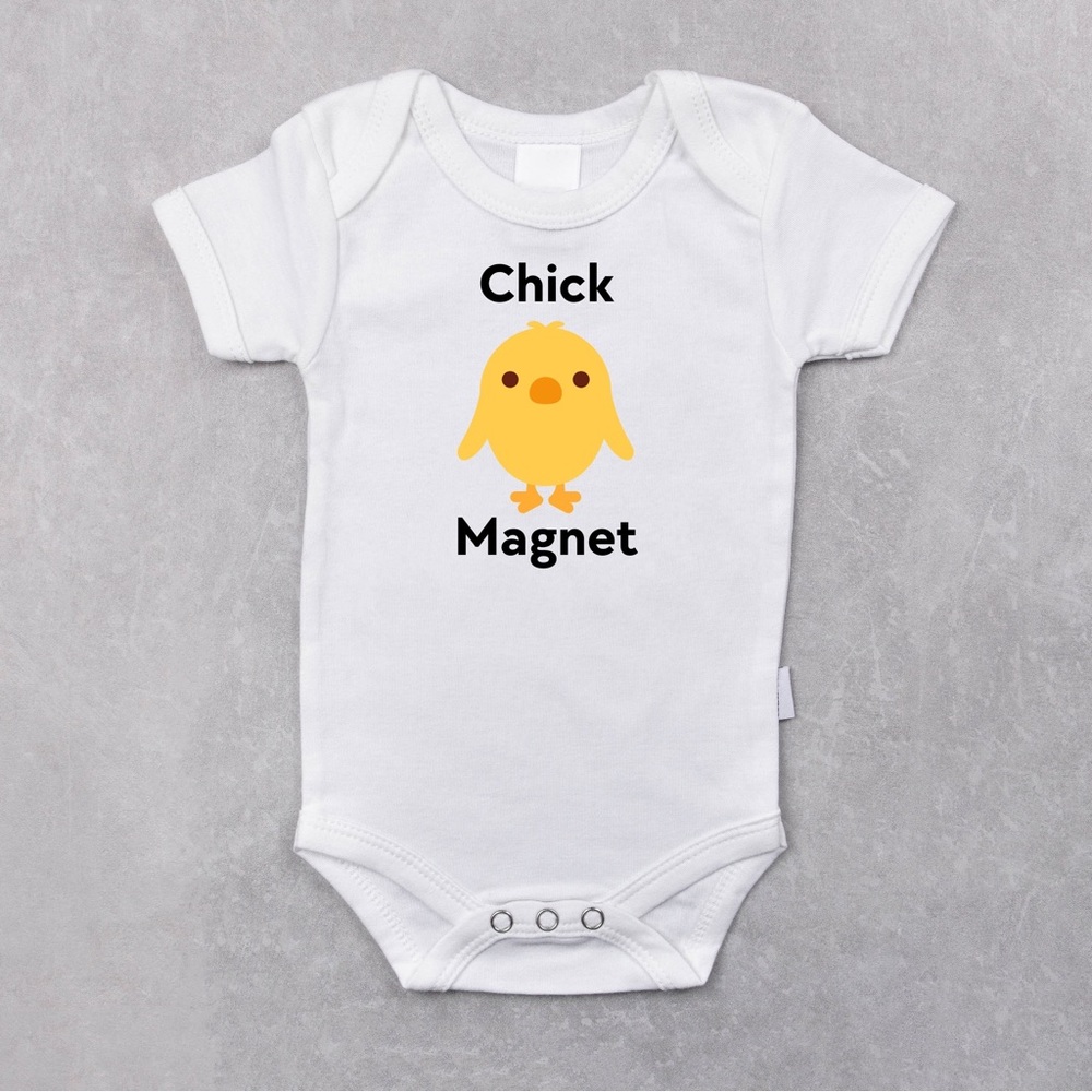 Chick magnet Easter Onesie